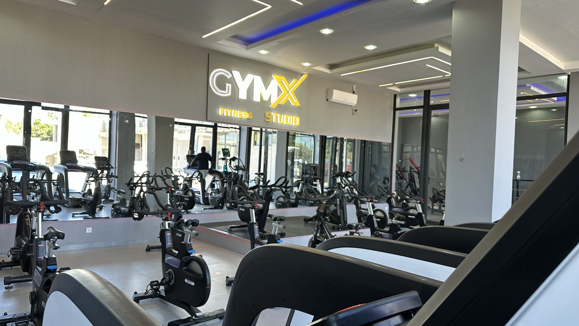 GymX Fitness Studio — interior